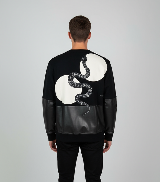 Vie Riche Snakeside Crewneck