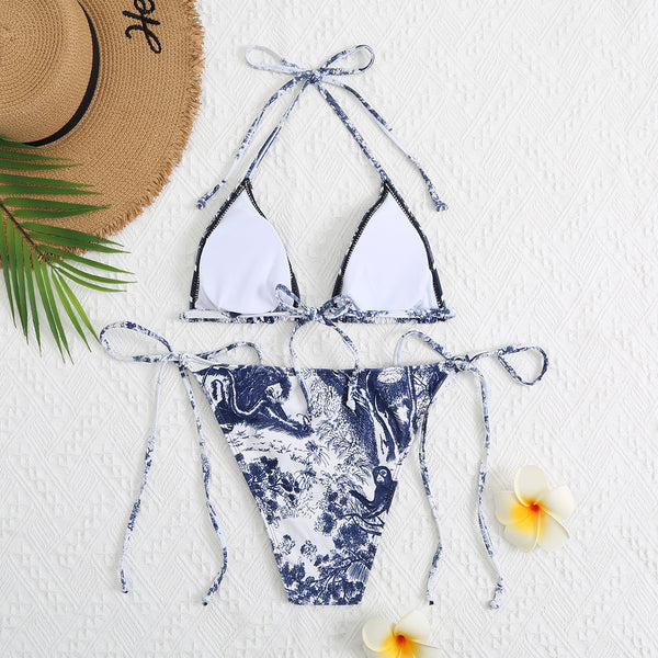 Custom Designer Print Swimsuit