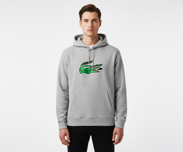 Lacoste Printed Fleece Hoody