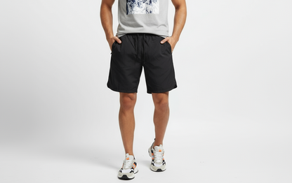 Hudson Nylon 3 Zipper Pocket Shorts (Black) U