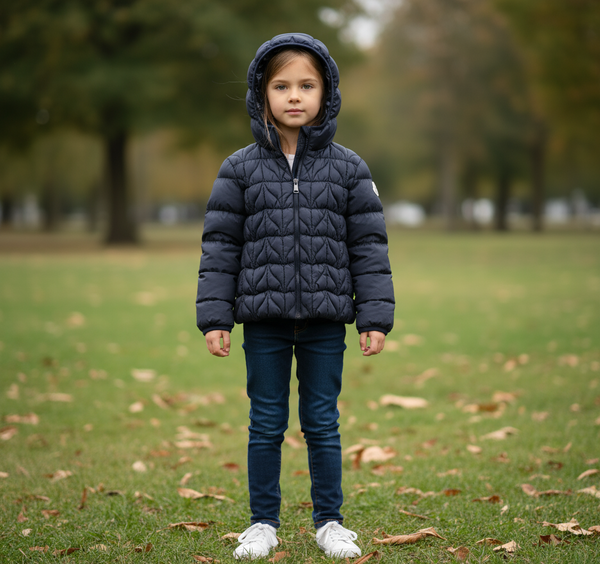 Kids Girls Moncler Laurette Giubbotto Down Puffer Jacket (RETAIL $810)