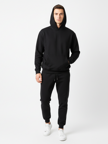 My Favorite French Terry Hoody (Black) U