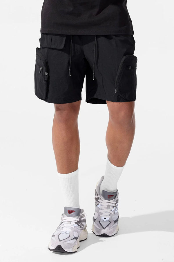 Jordan Craig Retro Altitude Cargo Nylon Shorts (Black)