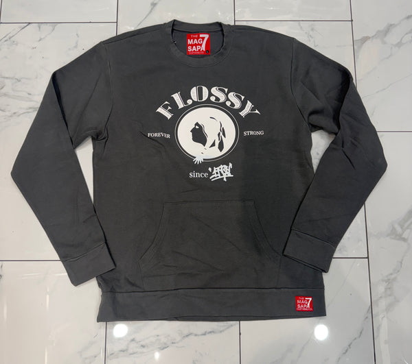 The Mag Seven Sapa Grey Flossy Crewneck U