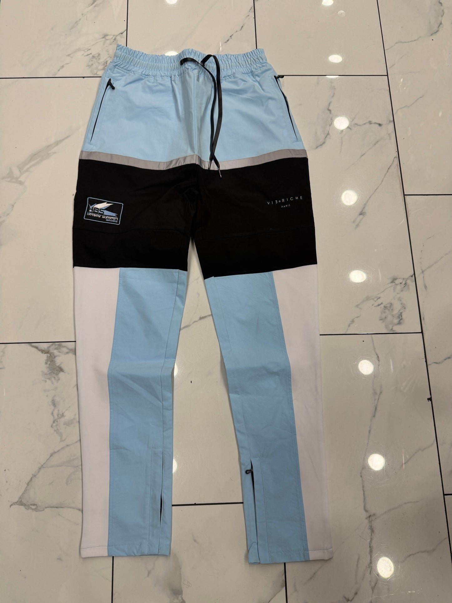 Vie Riche Nylon/Cotton Track Pants U