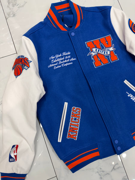 Pro Standard New York Knicks  Team Pennants Varsity Jacket