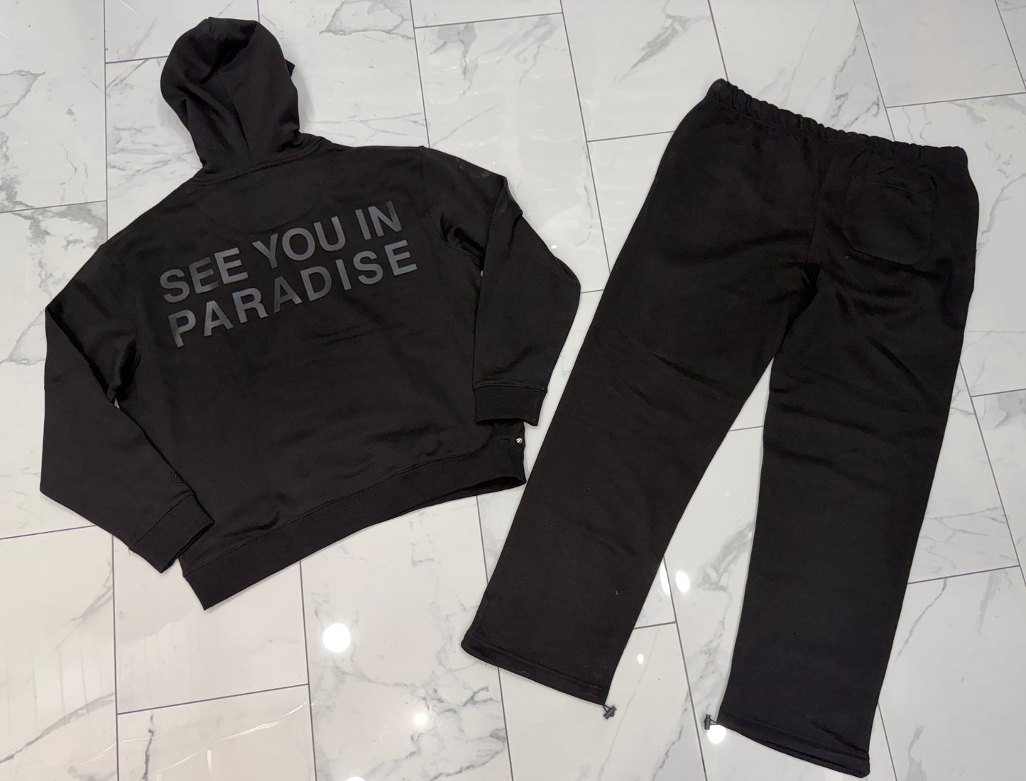 Jordan Craig See You In Paradise Black Sweatsuit U