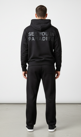 Jordan Craig See You In Paradise Black Sweatsuit U