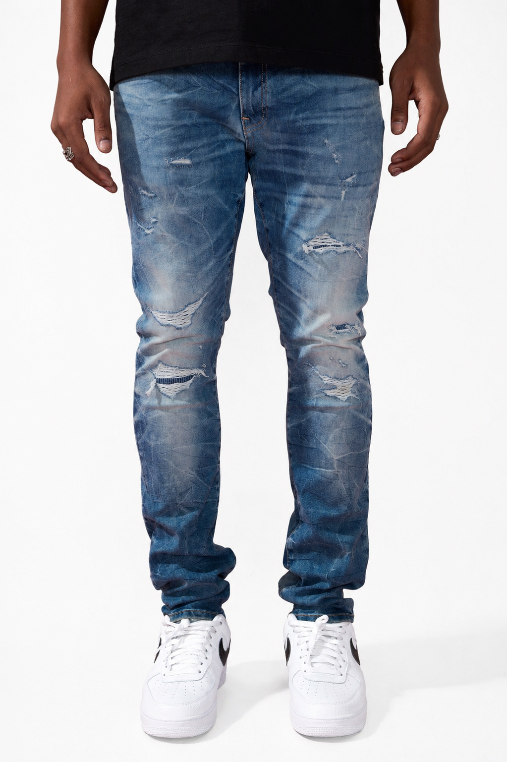 Jordan Craig Alexander Denim Slim Taper Fit Jeans (Lager)