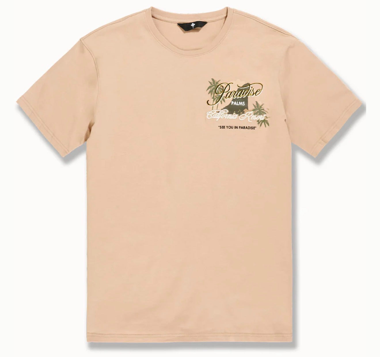 Jordan Craig x See You In Paradise Graphic Paradise Palms T-Shirt (Hunter Camo)