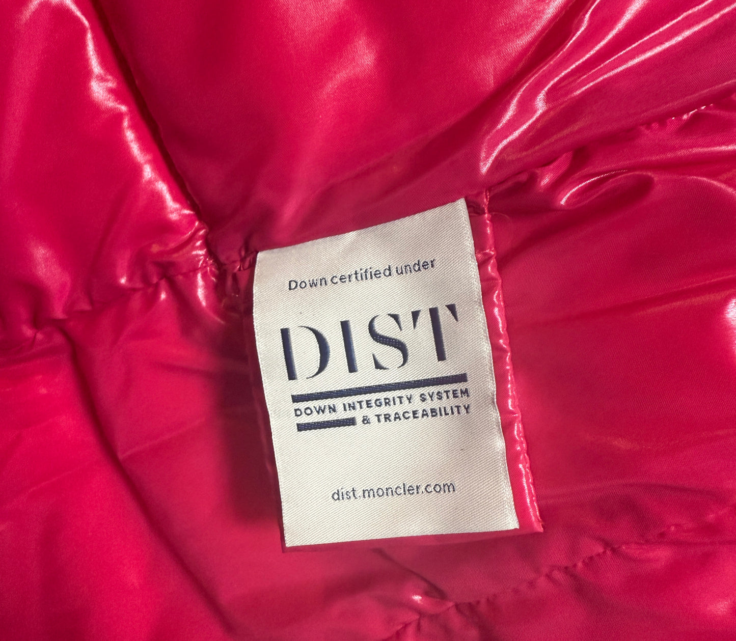 Kids Moncler Moka Giubbotto Long Pink Down Puffer Parka Enfant Girls  (RETAIL $765)