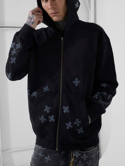 Jordan Craig x See You In Paradise Forbidden Fruit Zip Up French Terry Hoodie (Runs One Size Big)