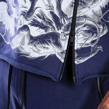 Vie Riche Arc Angel Crewneck Sweatsuit (Navy) U