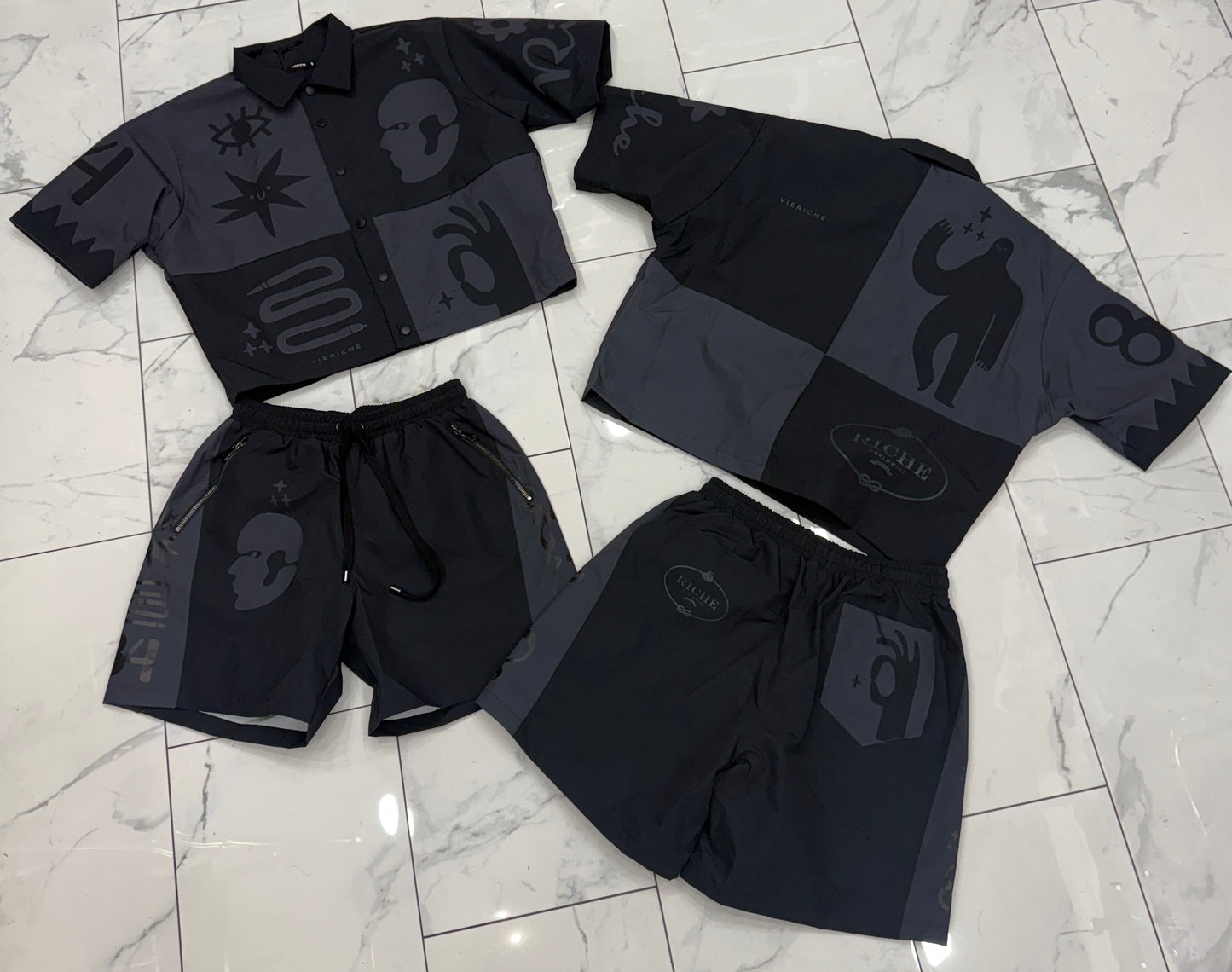 Vie Riche Tribal Set (Black) U