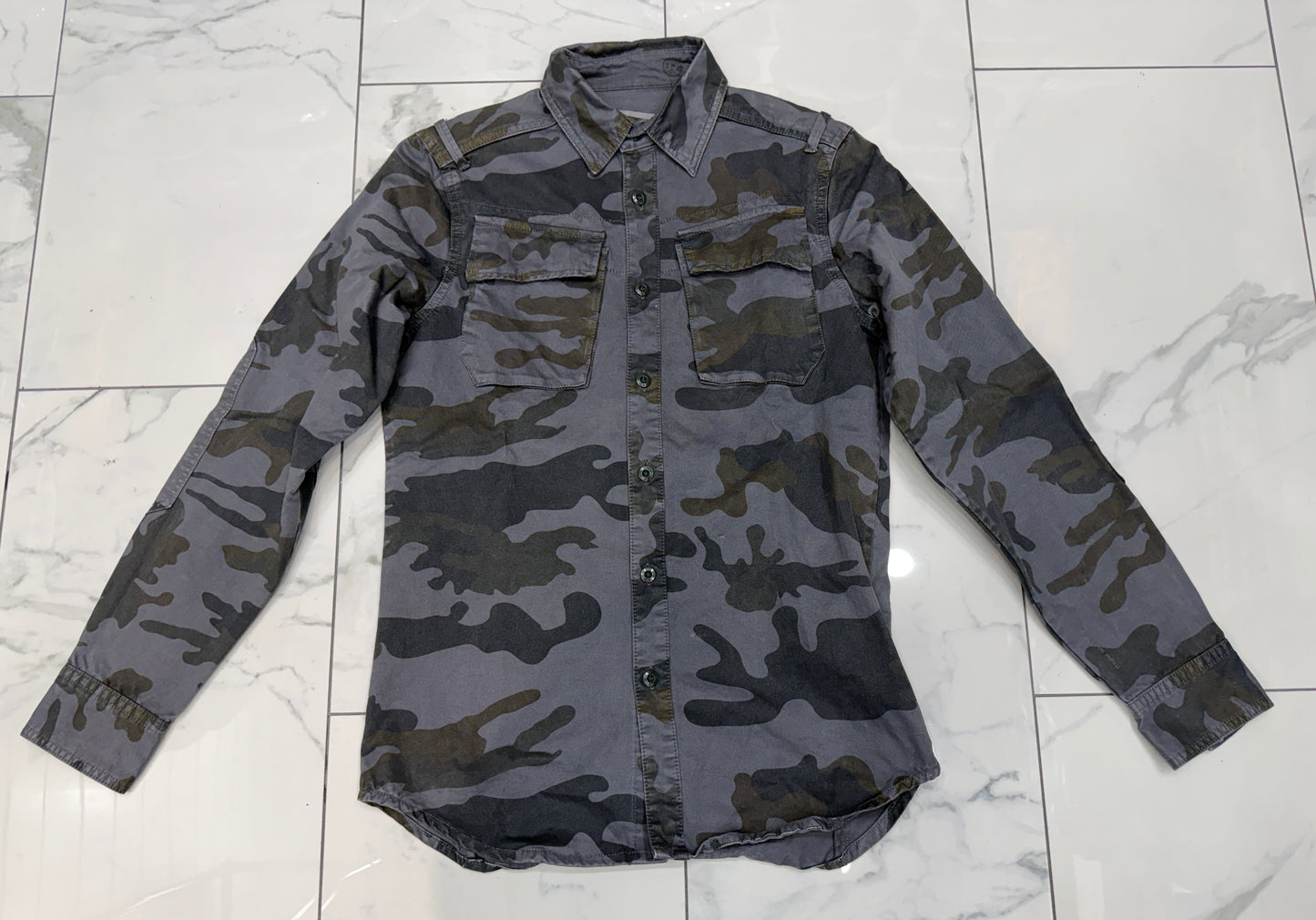 G-Star Raw Field Denim Feel Button Down Shirt U