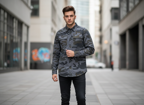 G-Star Raw Field Denim Feel Button Down Shirt U