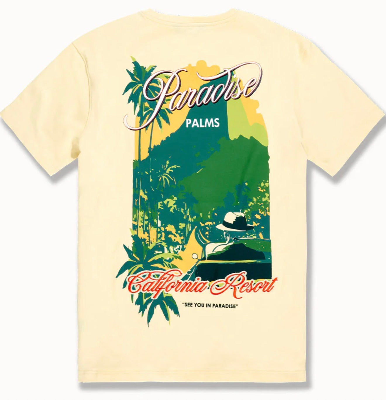 Jordan Craig x See You In Paradise Graphic Paradise Palms T-Shirt (Tropical)
