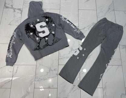 Copper Rivet Saint Stacked Sweatsuit