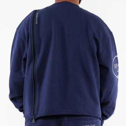 Vie Riche Arc Angel Crewneck Sweatsuit (Navy) U