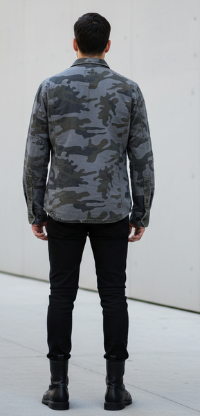 G-Star Raw Field Denim Feel Button Down Shirt U