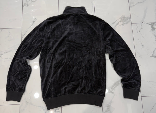 Solid Velour Jacket (Black) U