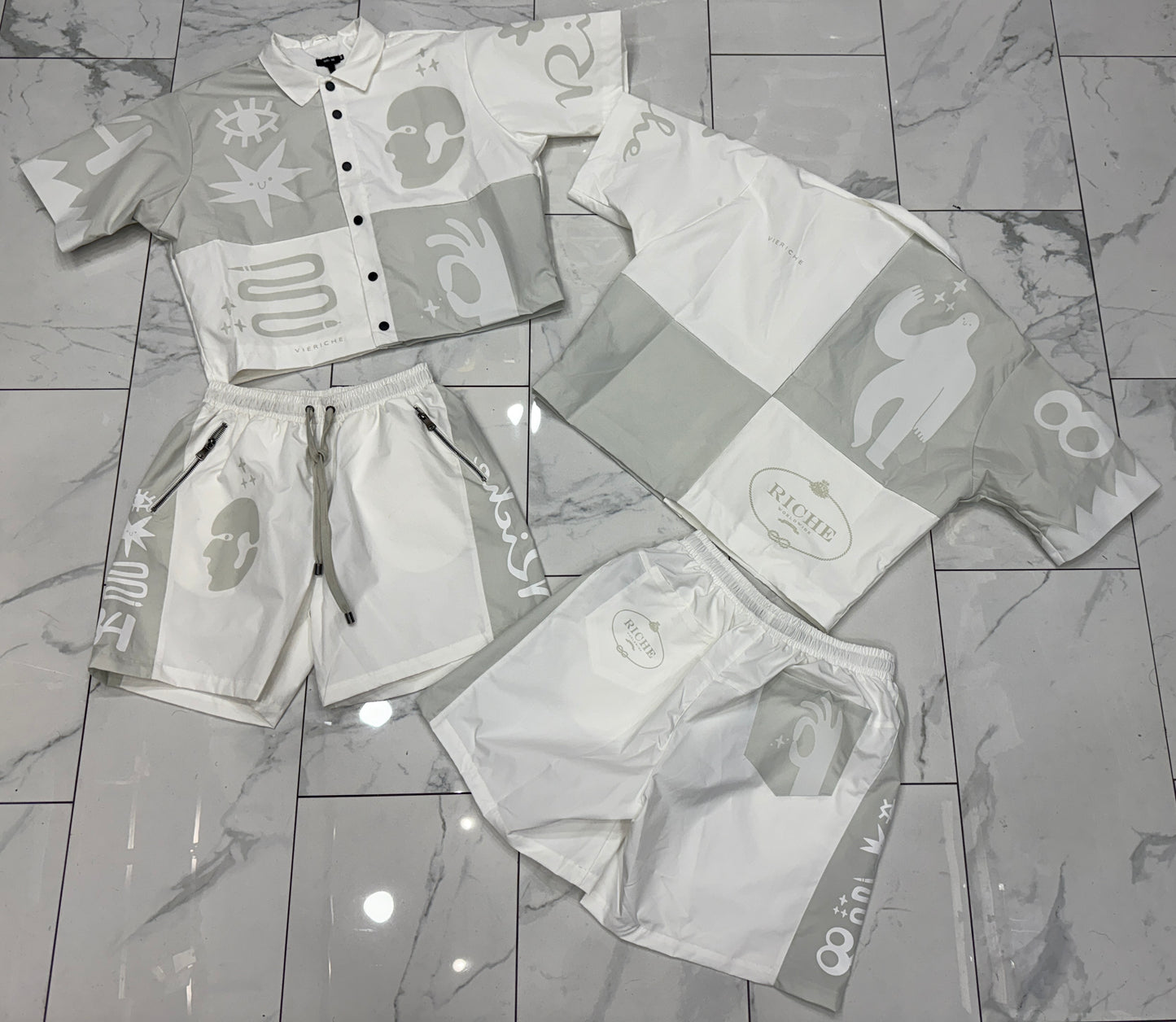 Vie Riche Tribal Set (White) U