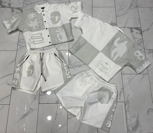 Vie Riche Tribal Set (White) U