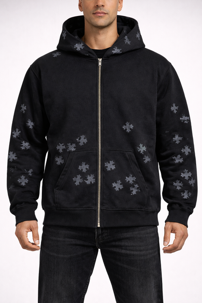 Jordan Craig x See You In Paradise Forbidden Fruit Zip Up French Terry Hoodie (Runs One Size Big)