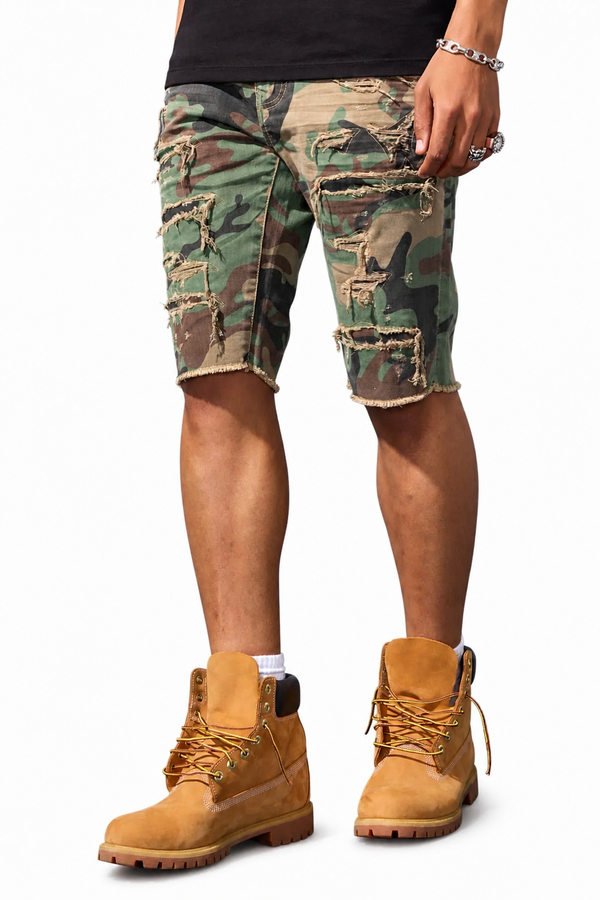 Jordan Craig Tulsa Camo Twill Shorts (Camo)