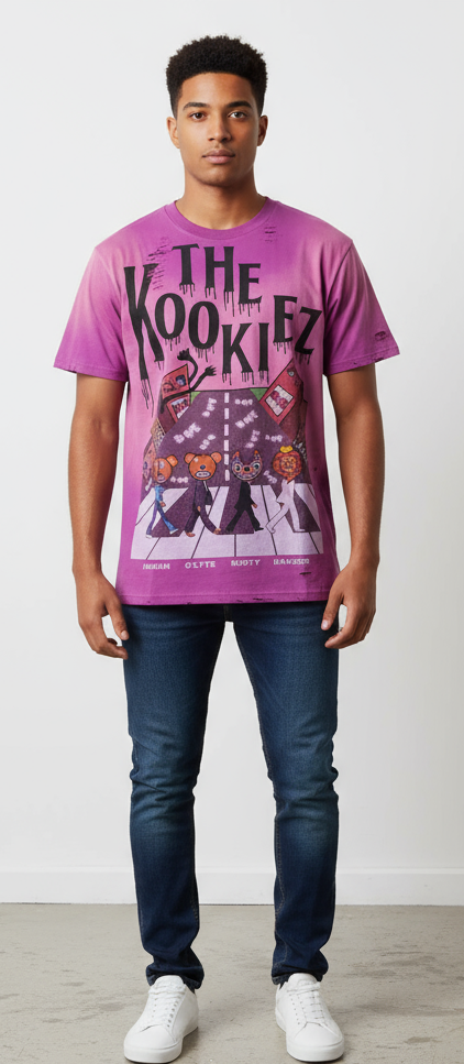 El Gara Gayn Kookiez Purple T-Shirt