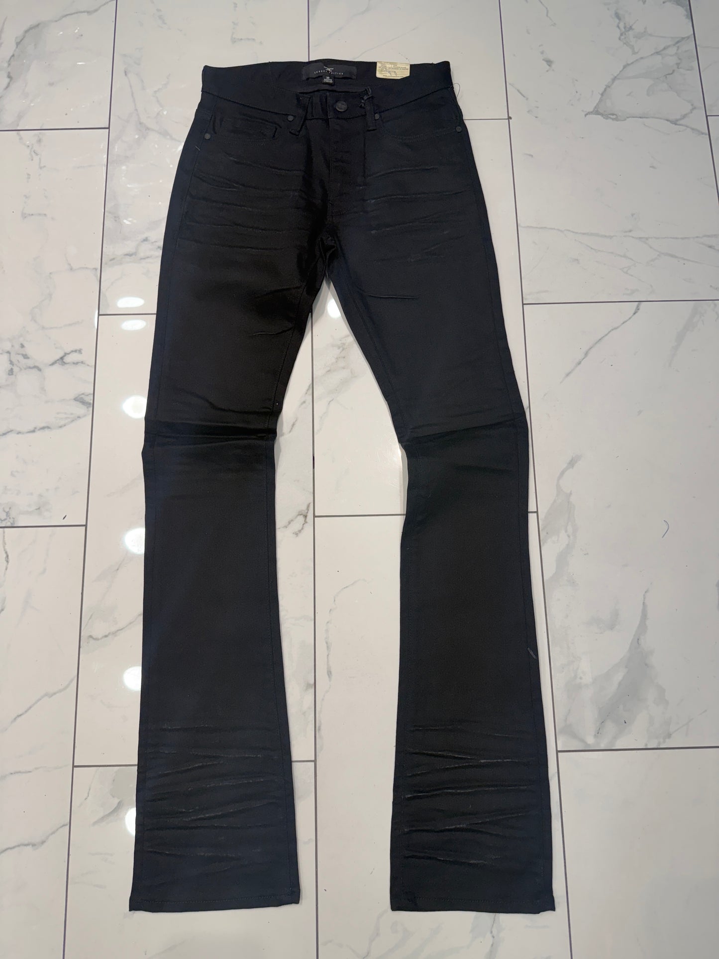 Jordan Craig Martin Stacked Jeans (Polished Black)