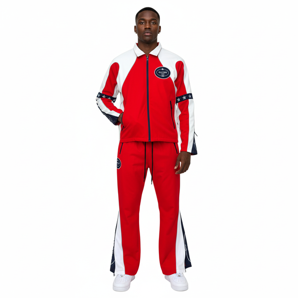 Vie Riche Star Studded Nylon Jacket Stacked Set U