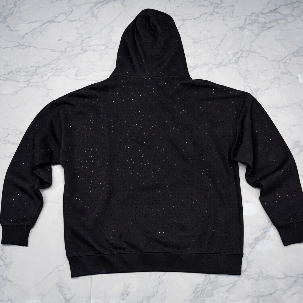 Verselli Rhinestone Allover Hoody (Read Description)