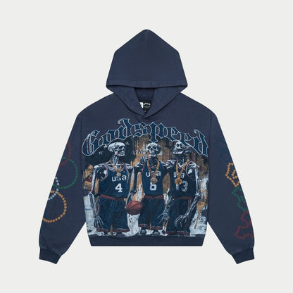 Godspeed Dream Team 24' Hoodie (Navy)