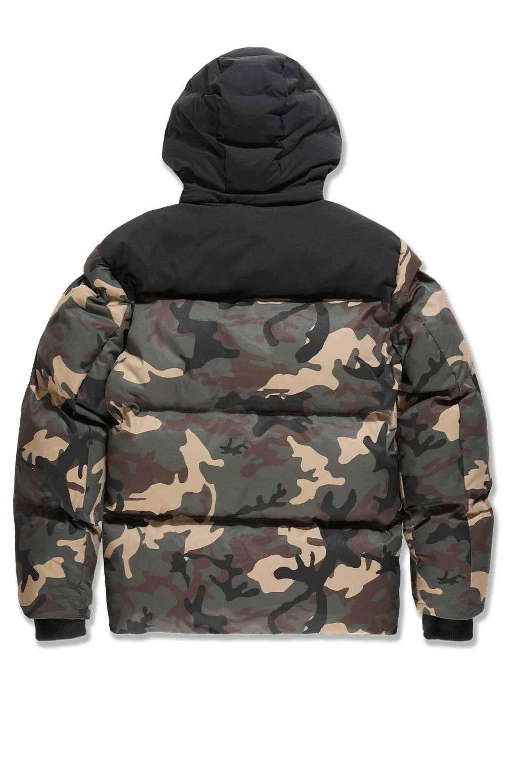 Jordan Craig Jackson Heights Woodland Camo Puffer Jacket w/Removable Hood