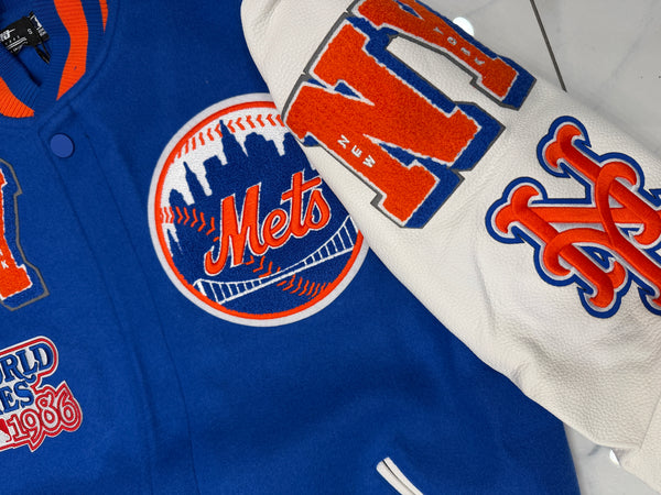 Pro Standard New York Mets Varsity Mash Up Jacket