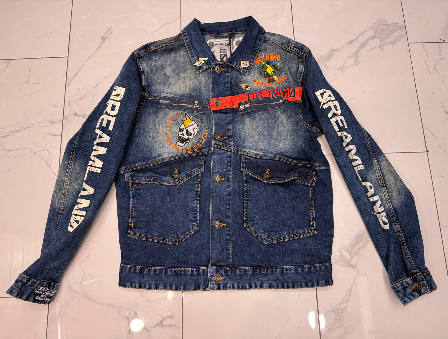 Dreamland Patches Jean Jacket U