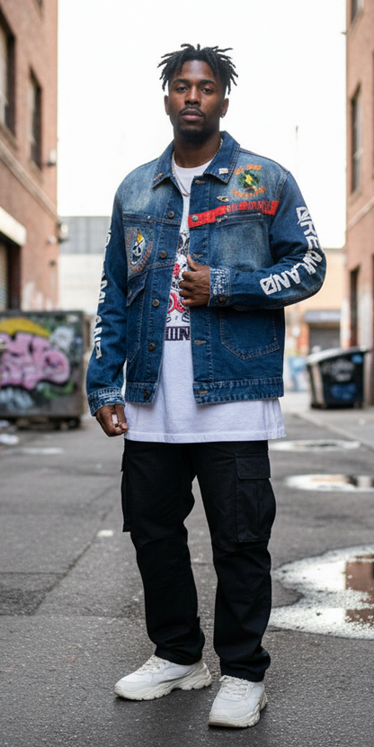 Dreamland Patches Jean Jacket U