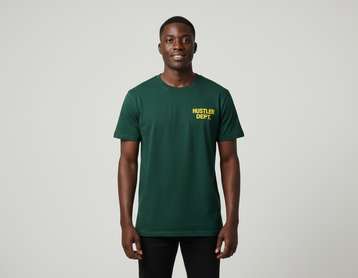Point Blank Hustler Dept Green T-Shirt