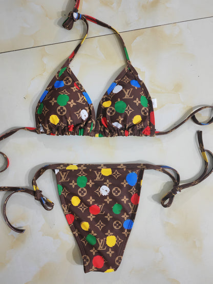 Custom Designer Print Swimsuit U (FINAL SALE)