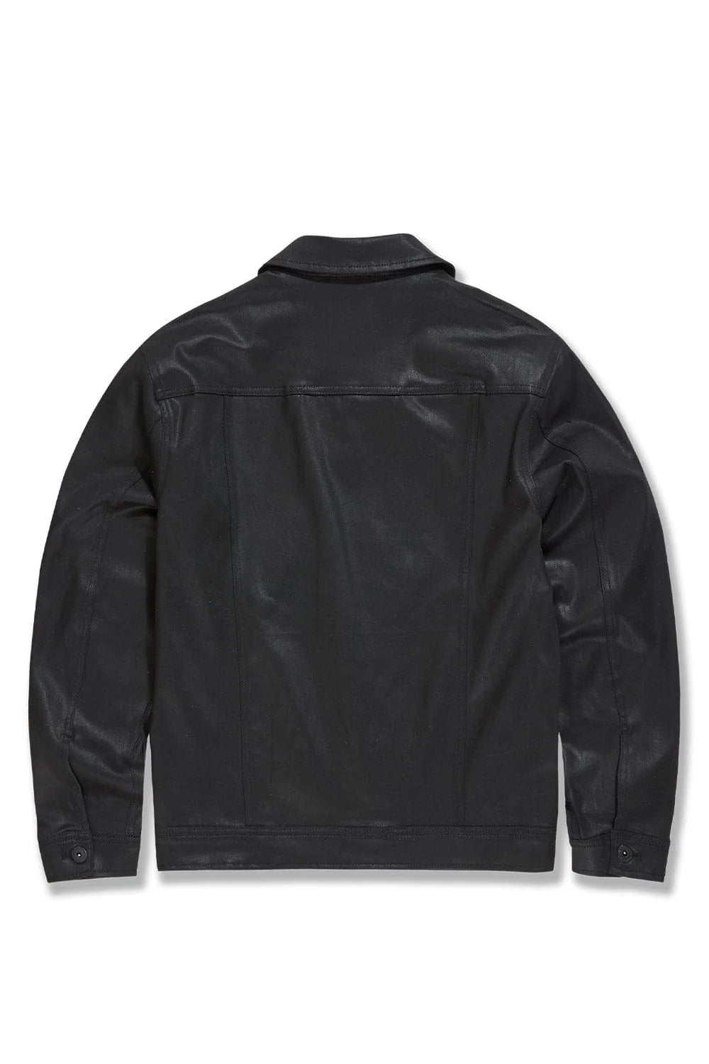 Jordan Craig Smooth Criminal Full Zip Trucker Jacket (Jet Black)