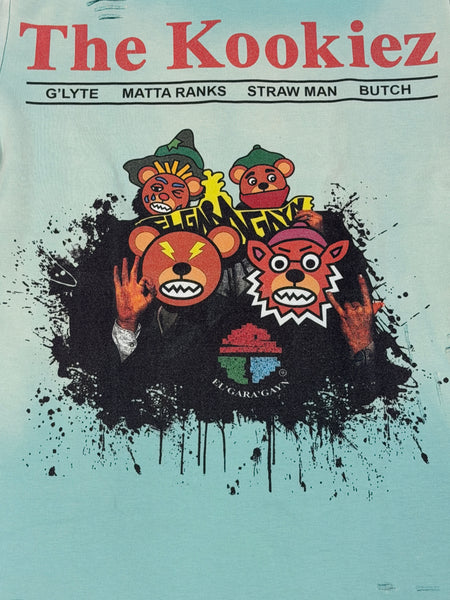 El Gara Gayn Kookiez Teal T-Shirt