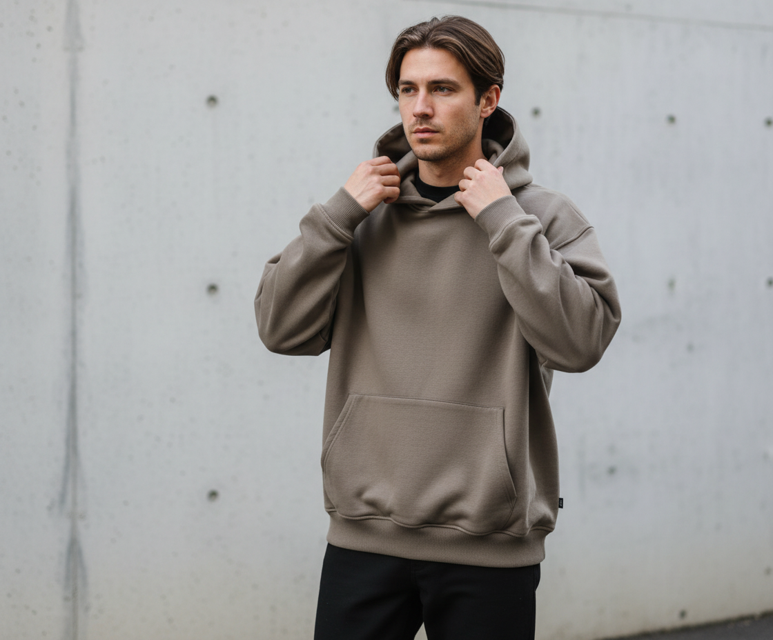 My Favorite French Terry Hoodie (Sage)