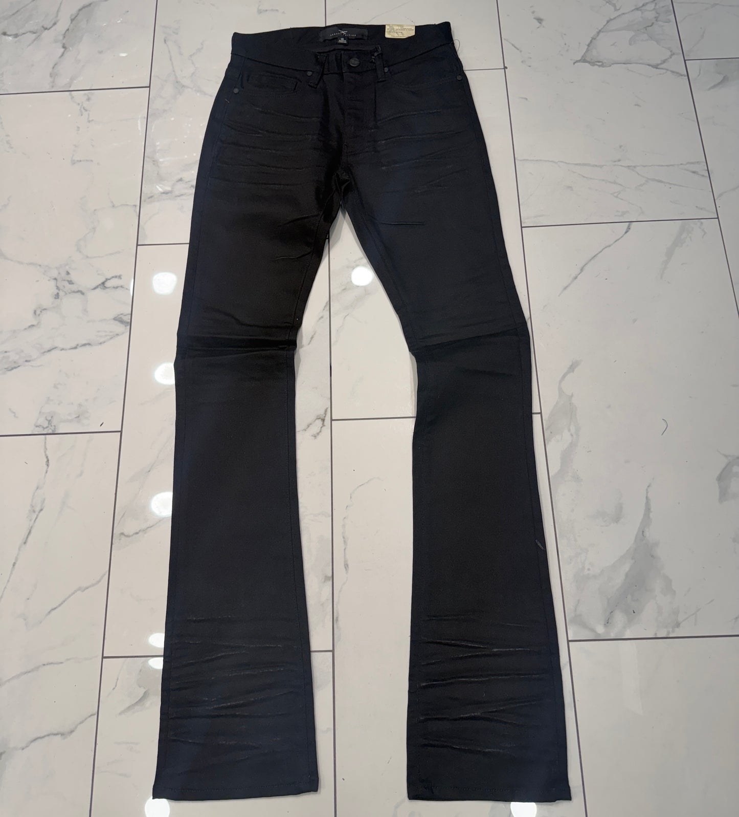 Jordan Craig Martin Stacked Jeans (Polished Black)