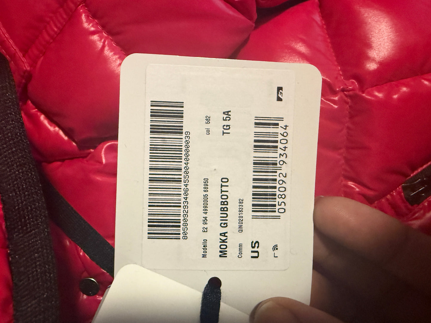 Kids Moncler Moka Giubbotto Long Pink Down Puffer Parka Enfant Girls  (RETAIL $765)