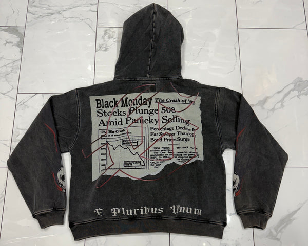 Godspeed Black Monday Hoodie (Grey Wash)