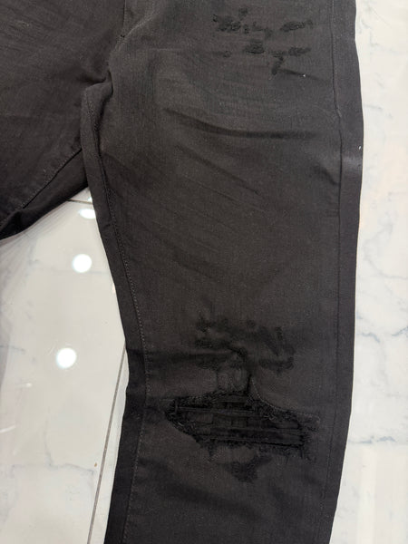 Jordan Craig Sean Fit Slim Fit Tapered Jet Black Jeans U