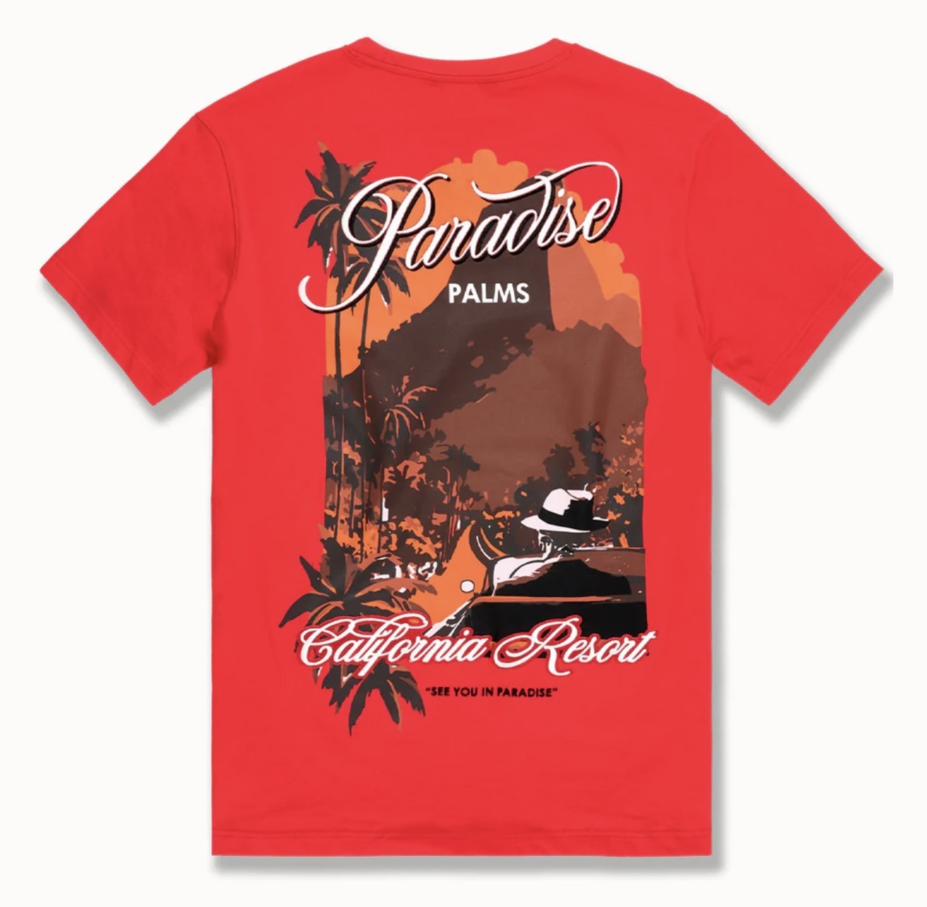 Jordan Craig x See You In Paradise Graphic Paradise Palms T-Shirt (Chicago)