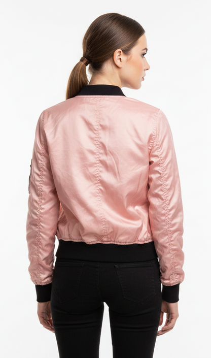 Red Fox Women's Windbreaker Patch Jacket (FINAL SALE) U