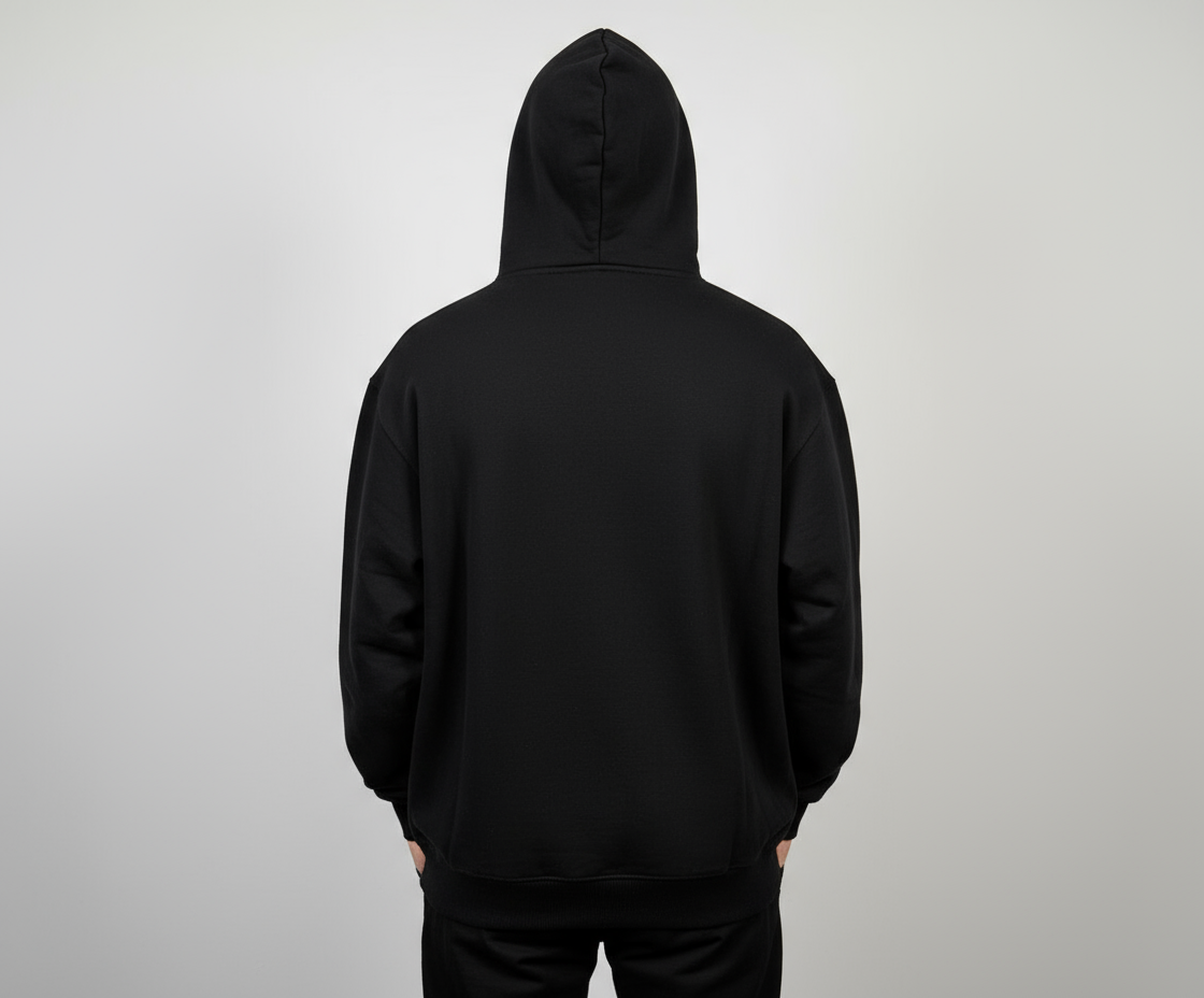 My Favorite French Terry Hoody (Black) U